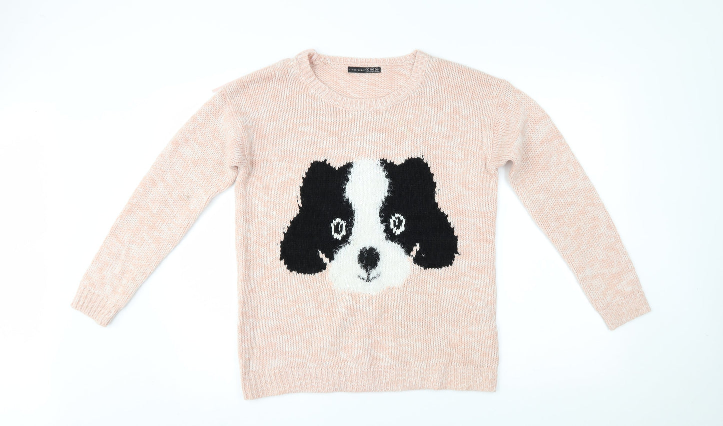 Atmosphere Womens Pink   Pullover Jumper Size 10  - puppy