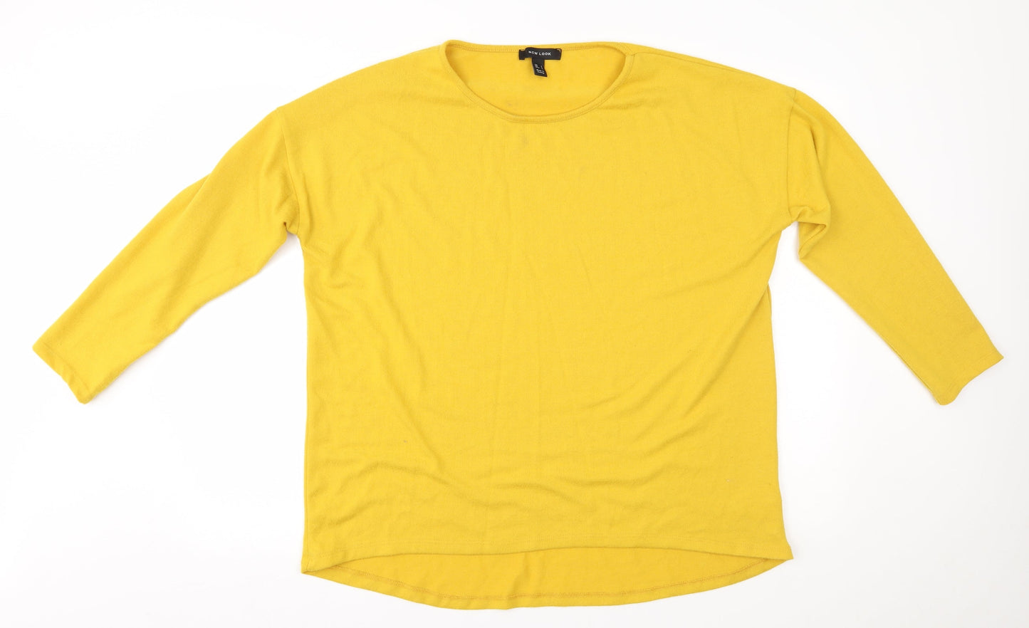 New Look Womens Yellow   Pullover Jumper Size L