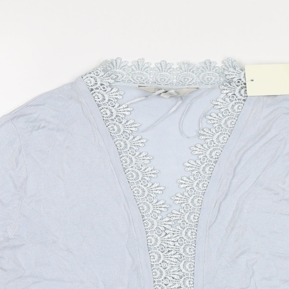 Peacocs Womens Blue   Cardigan Jumper Size 10