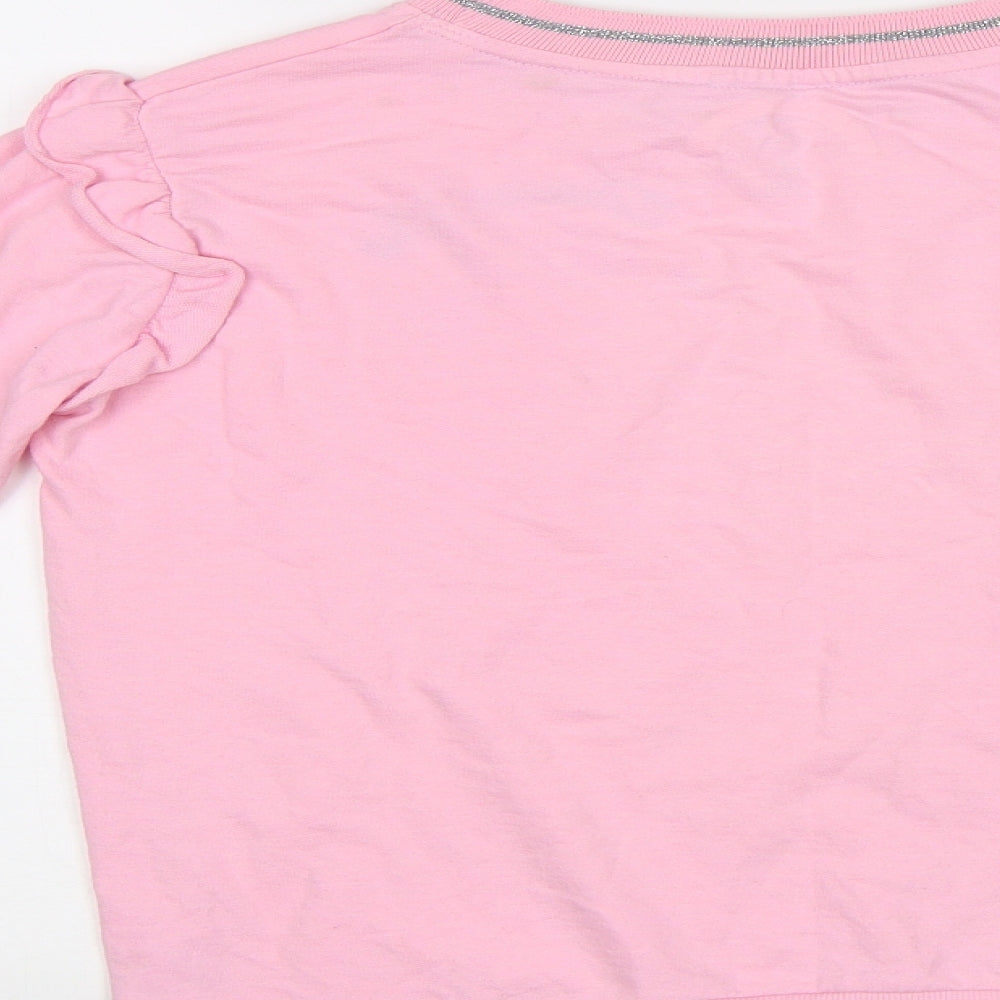 Primark Womens Pink   Pullover Sweatshirt Size S  - Unicorn