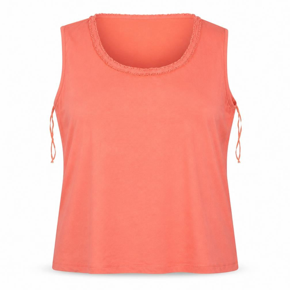 Casual Collection Womens Orange   Basic Blouse Size 22