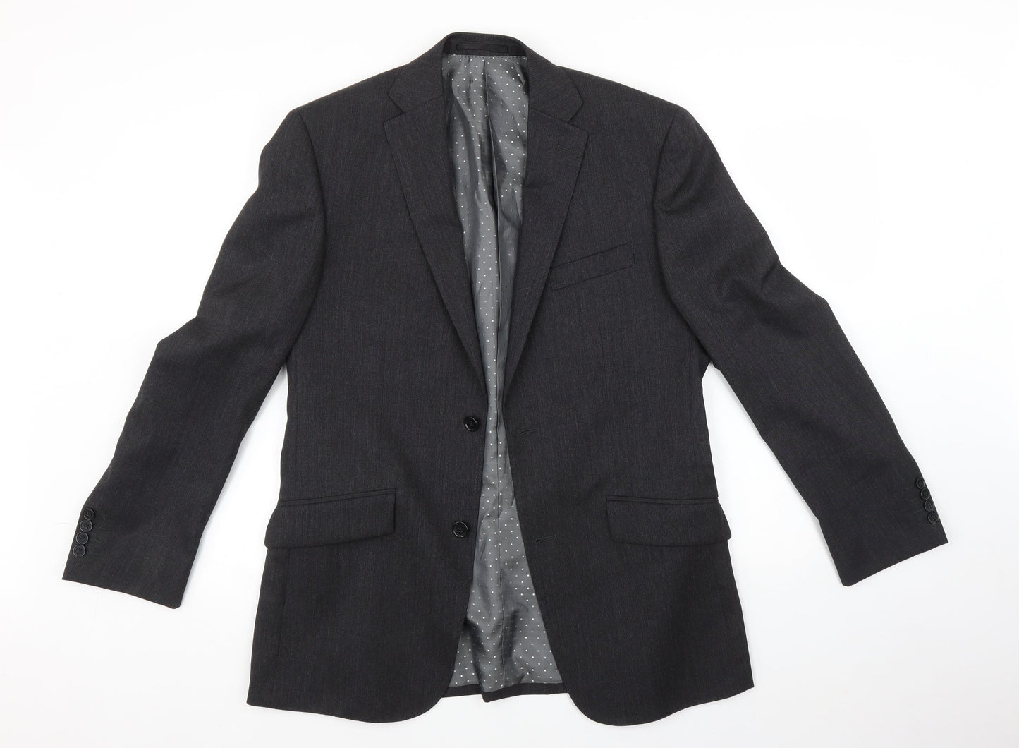Preworn Mens Grey   Jacket Suit Jacket