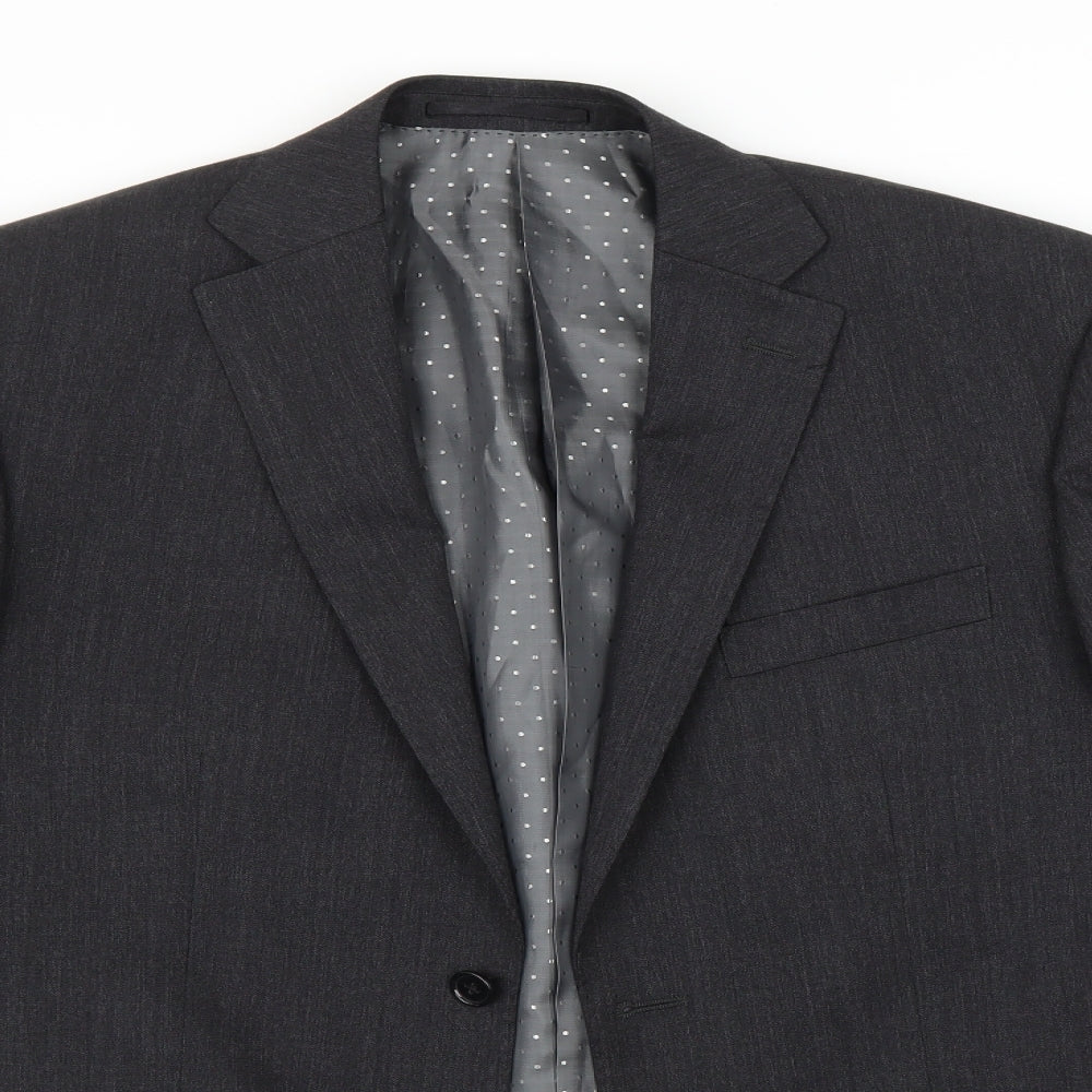 Preworn Mens Grey   Jacket Suit Jacket