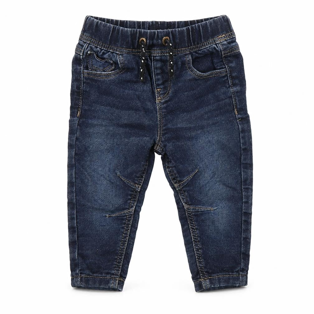 Denim Co Baby Blue   Jogger Trousers Size 6-9 Months