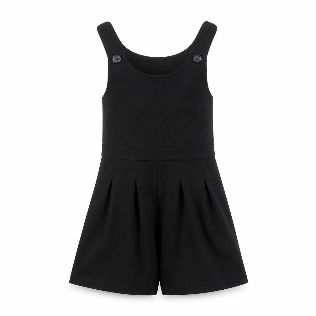 Pep&Co Girls Black   Playsuit One-Piece Size 3-4 Years