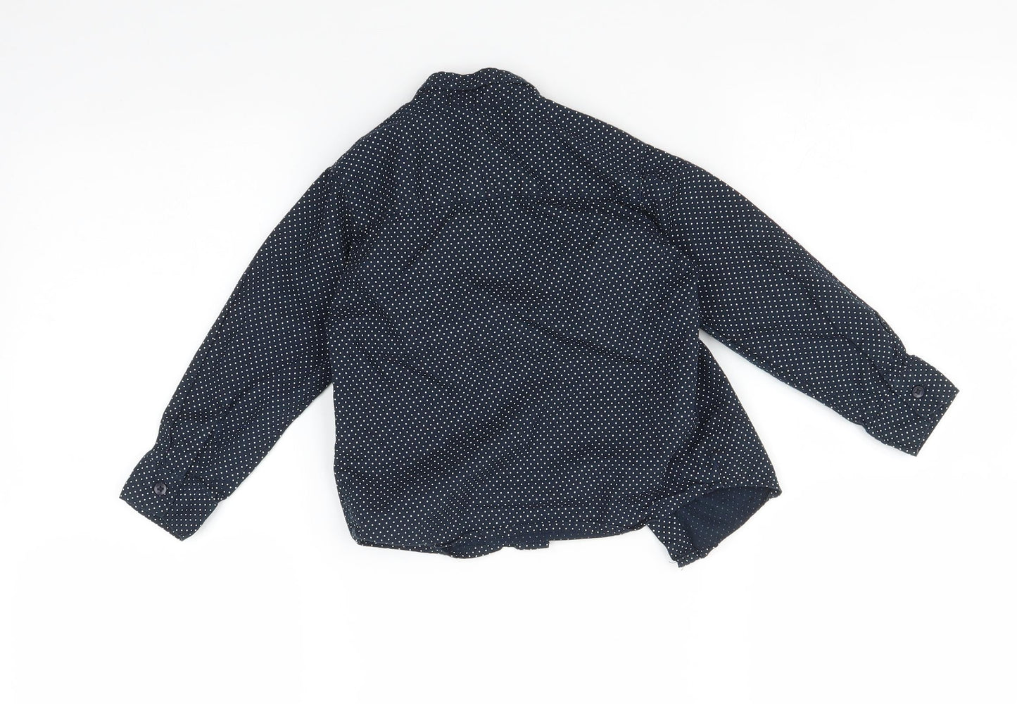 Primark Boys Blue Polka Dot   Button-Up Size 2-3 Years