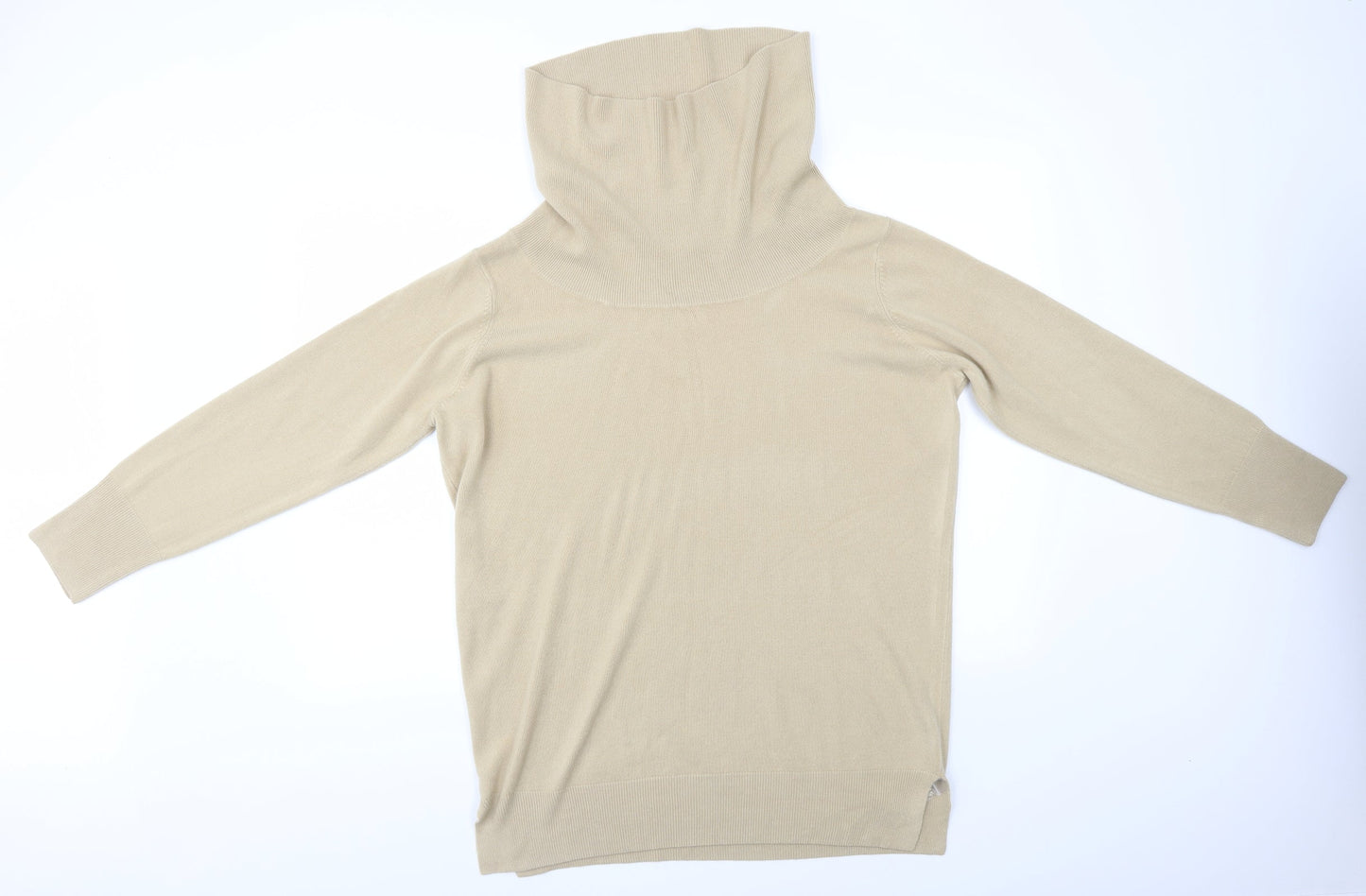 BM Womens Beige   Pullover Jumper Size L