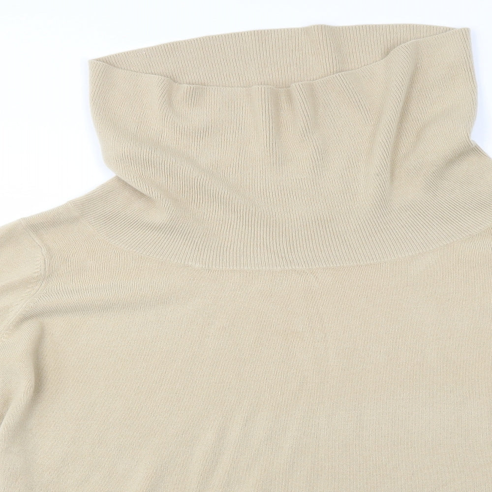 BM Womens Beige   Pullover Jumper Size L