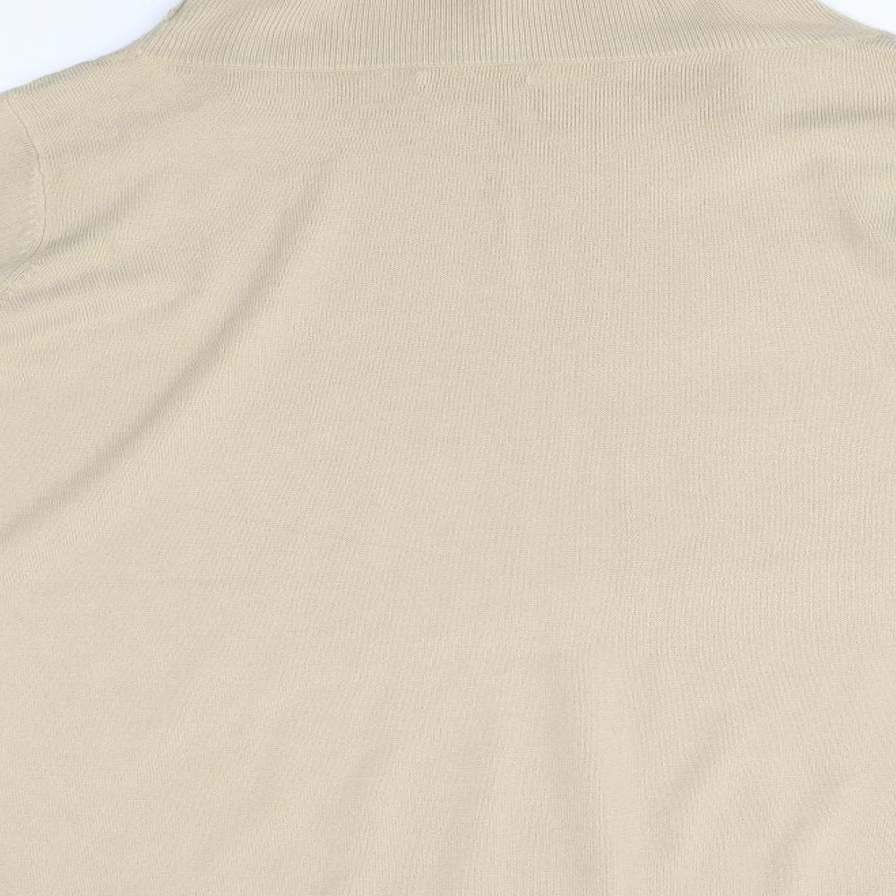 BM Womens Beige   Pullover Jumper Size L