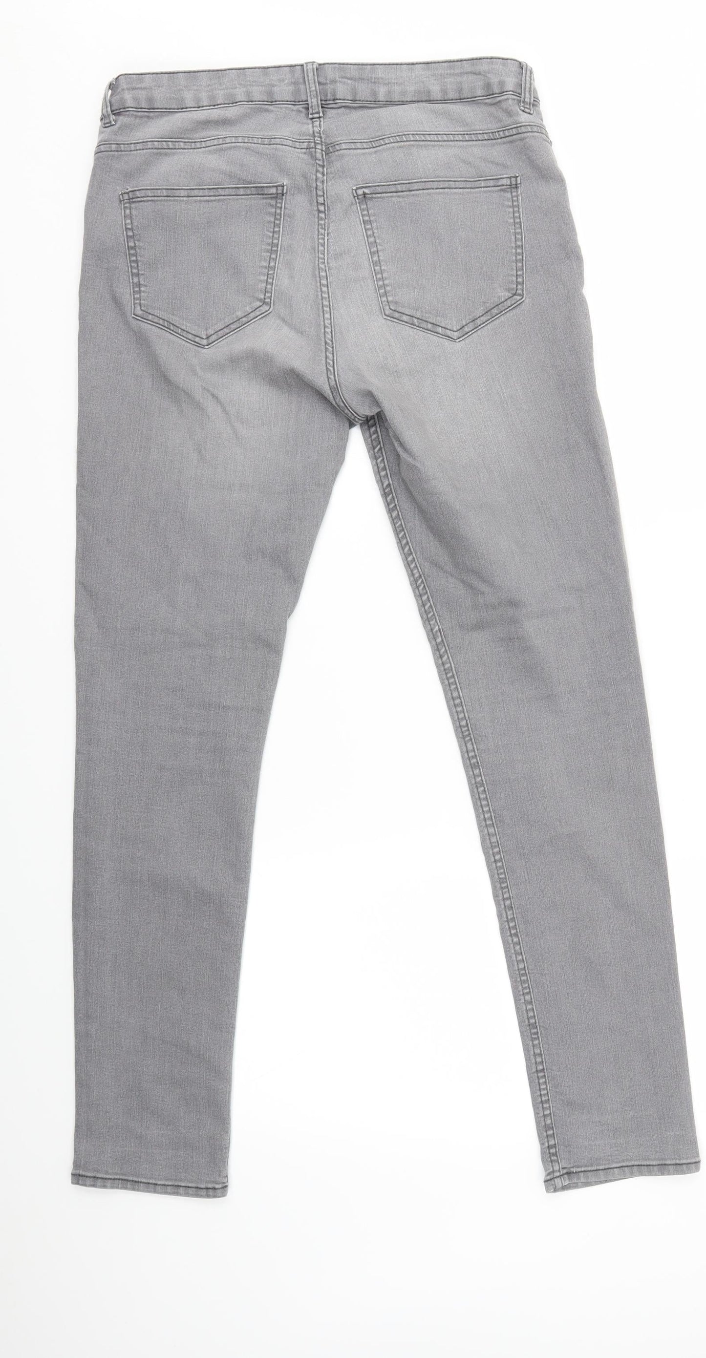 H&M Womens Grey   Jegging Jeans  L29 in