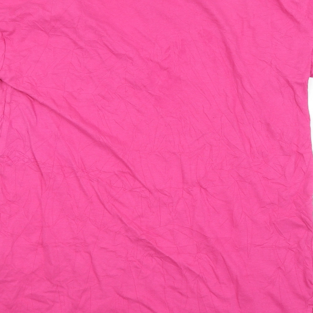 TU Womens Pink    Pyjama Top Size 12