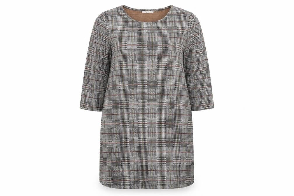 TU Womens Multicoloured Check  Pullover Jumper Size 14