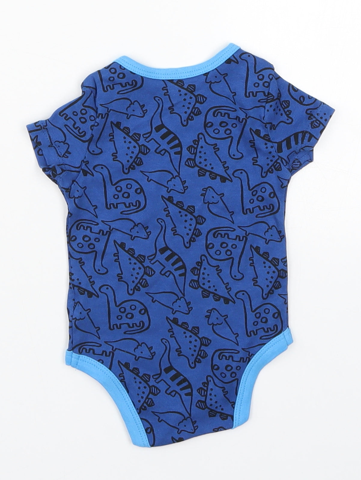 Pep&Co Boys Blue   Babygrow One-Piece Size 0-3 Months  - A-Roar-Able