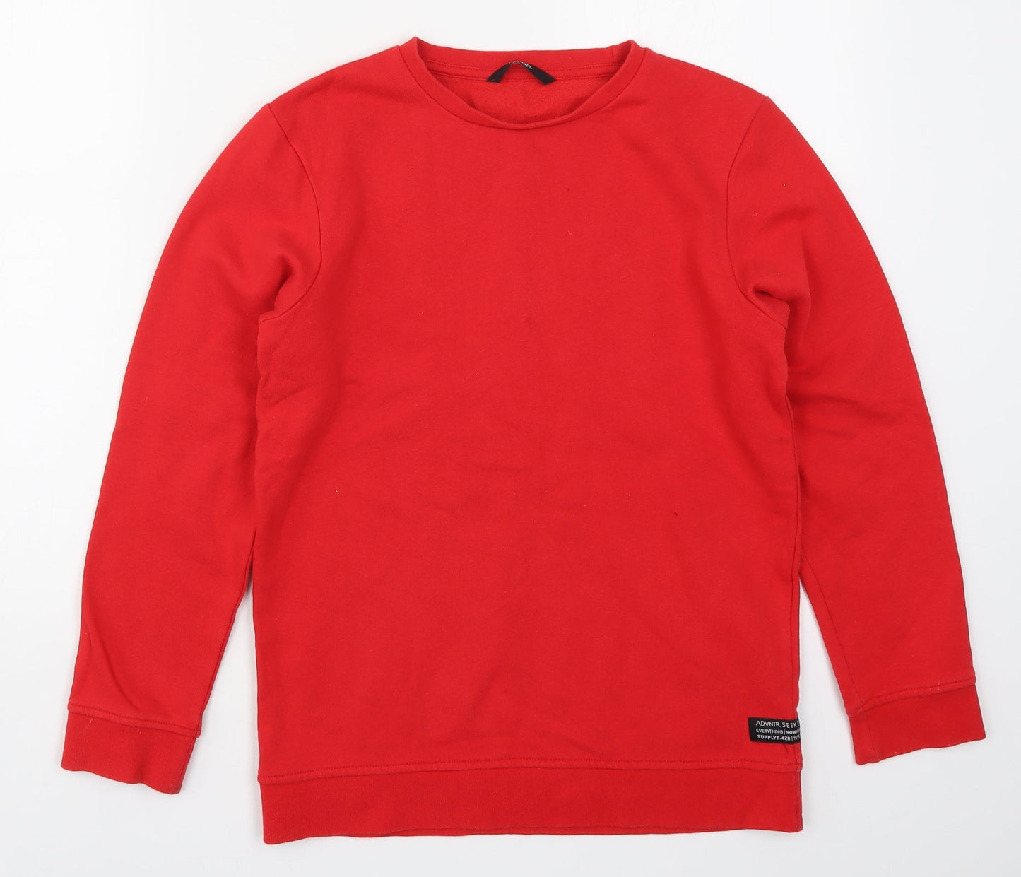 George Boys Red   Pullover Sweatshirt Size 12-13 Years