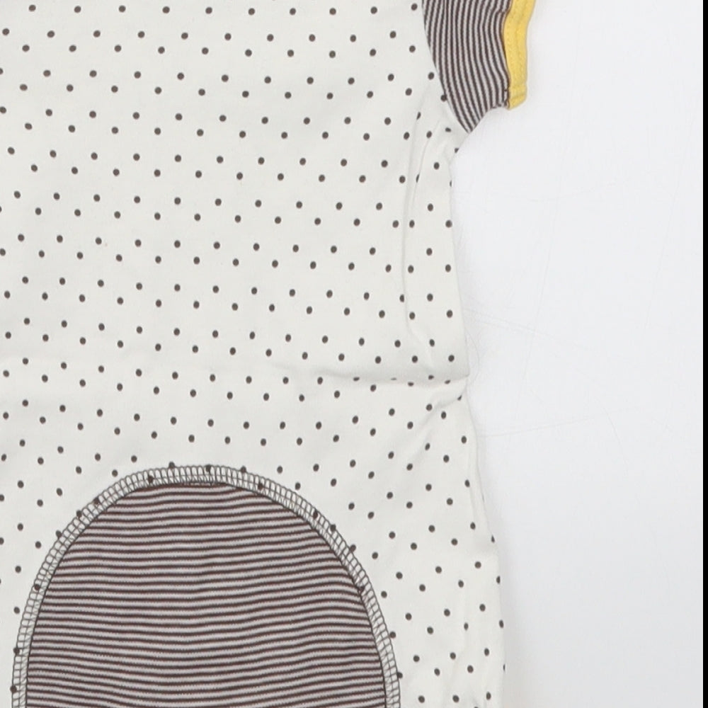 Mothercare Baby White Polka Dot  Babygrow One-Piece Size Newborn