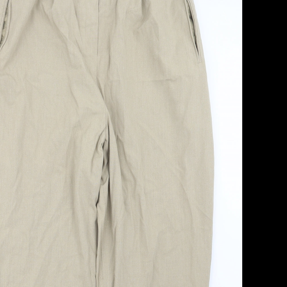 Design Essentials Womens Beige   Trousers  Size 22 L27 in