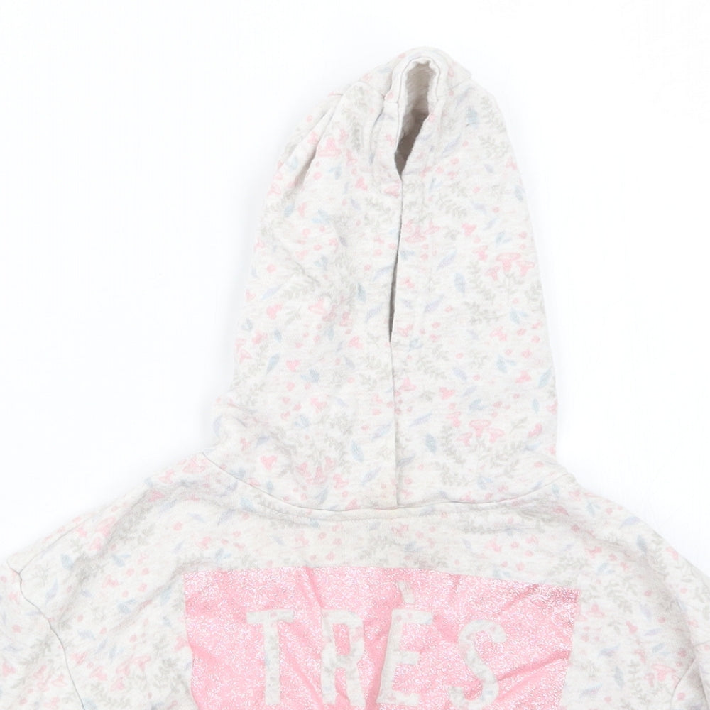 Primark Girls Pink Geometric  Jacket  Size 18-24 Months  - Hoodie