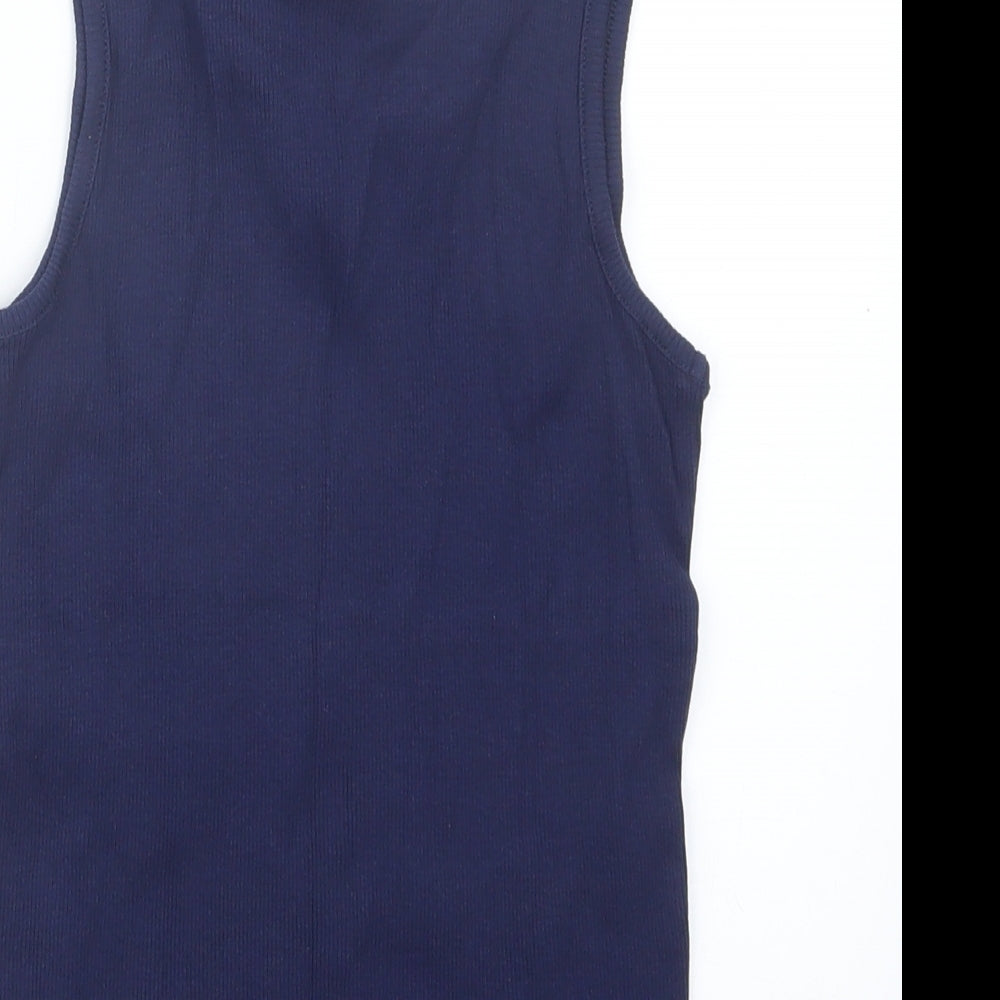 George Girls Blue   Basic Tank Size 10-11 Years
