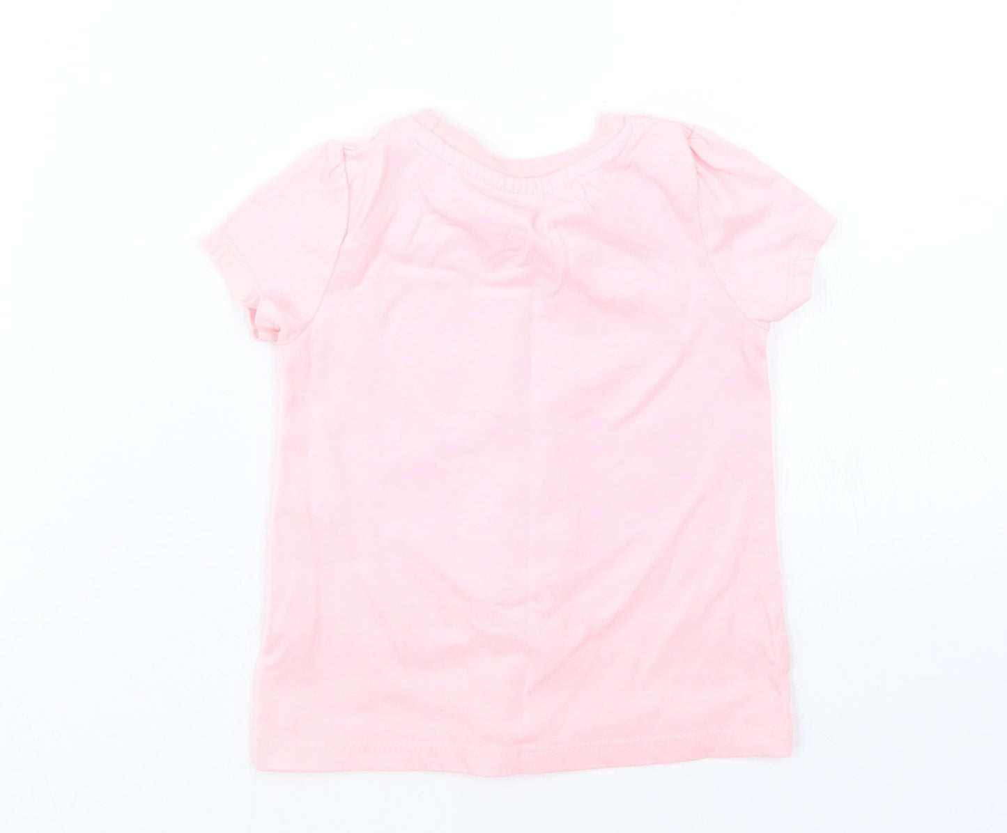 So Cute Girls Pink   Basic T-Shirt Size 12-18 Months