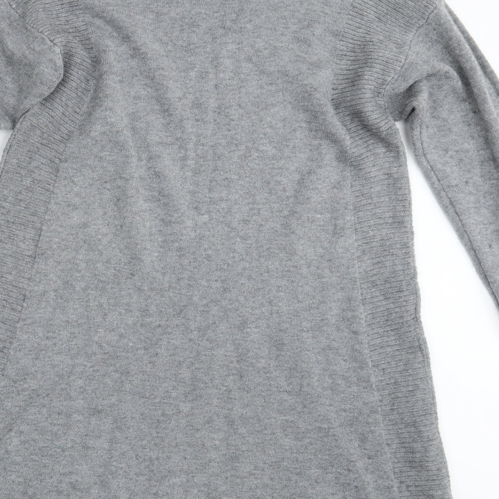 M&V Womens Grey   Pullover Jumper Size S