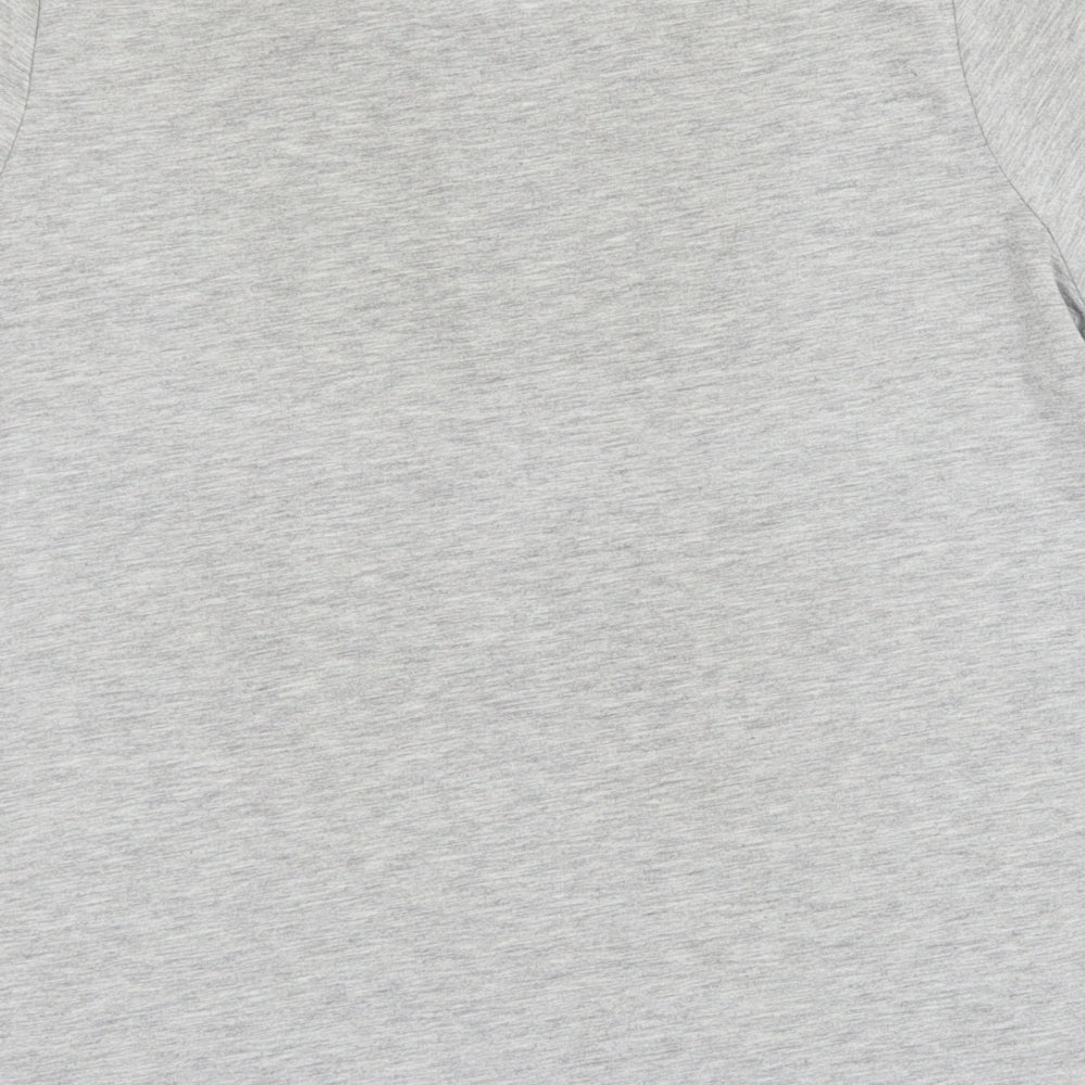 Very Womens Grey  Jersey Basic T-Shirt Size 10