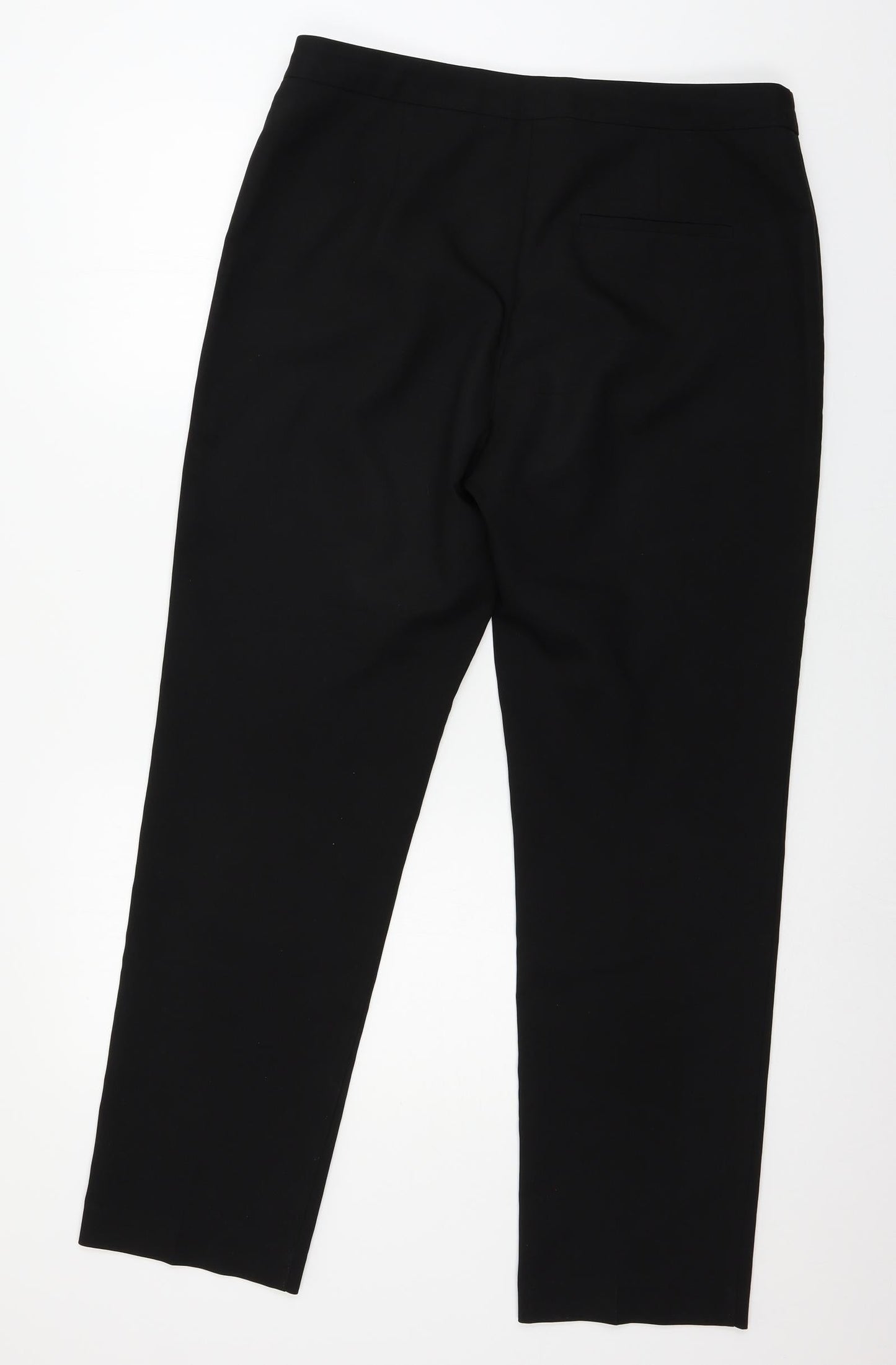 Papaya Womens Black   Trousers  Size 14 L30 in