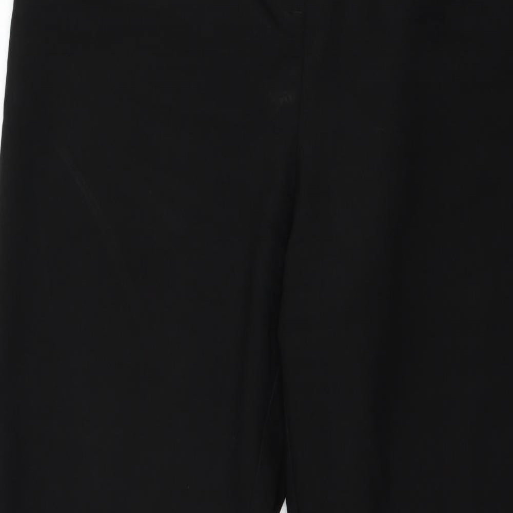 Papaya Womens Black   Trousers  Size 14 L30 in