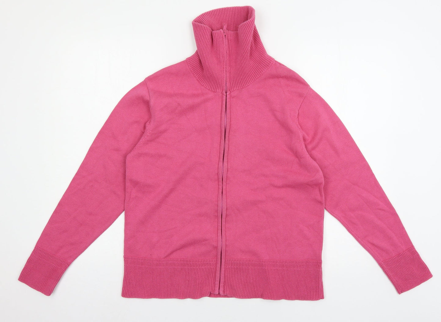 Collection Womens Pink  Knit Cardigan Jumper Size L
