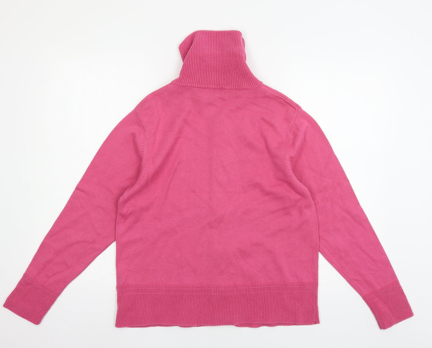Collection Womens Pink  Knit Cardigan Jumper Size L