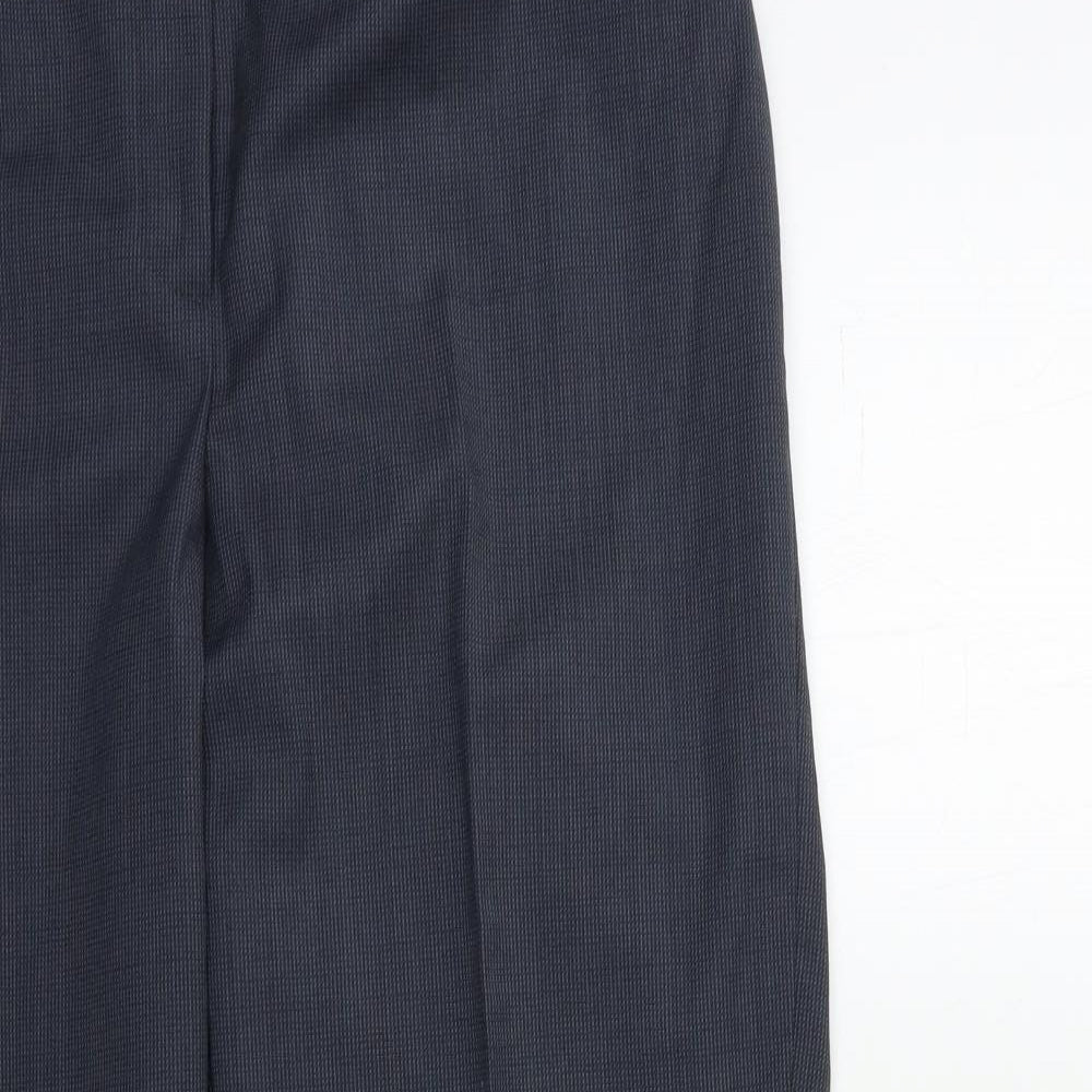 Preworn Womens Grey   Trousers  Size 14 L28 in