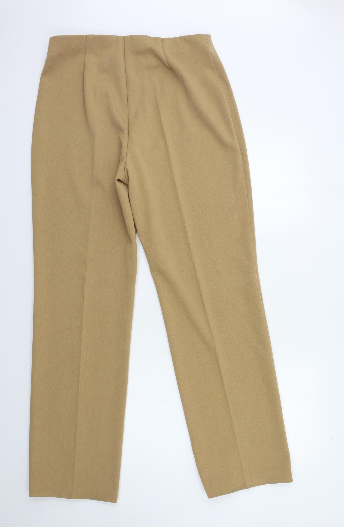 Peruggi Womens Brown   Trousers  Size 14 L31 in