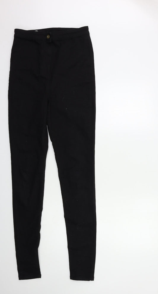 COLLUSION Womens Black  Denim Skinny Jeans Size 30 in L28 in