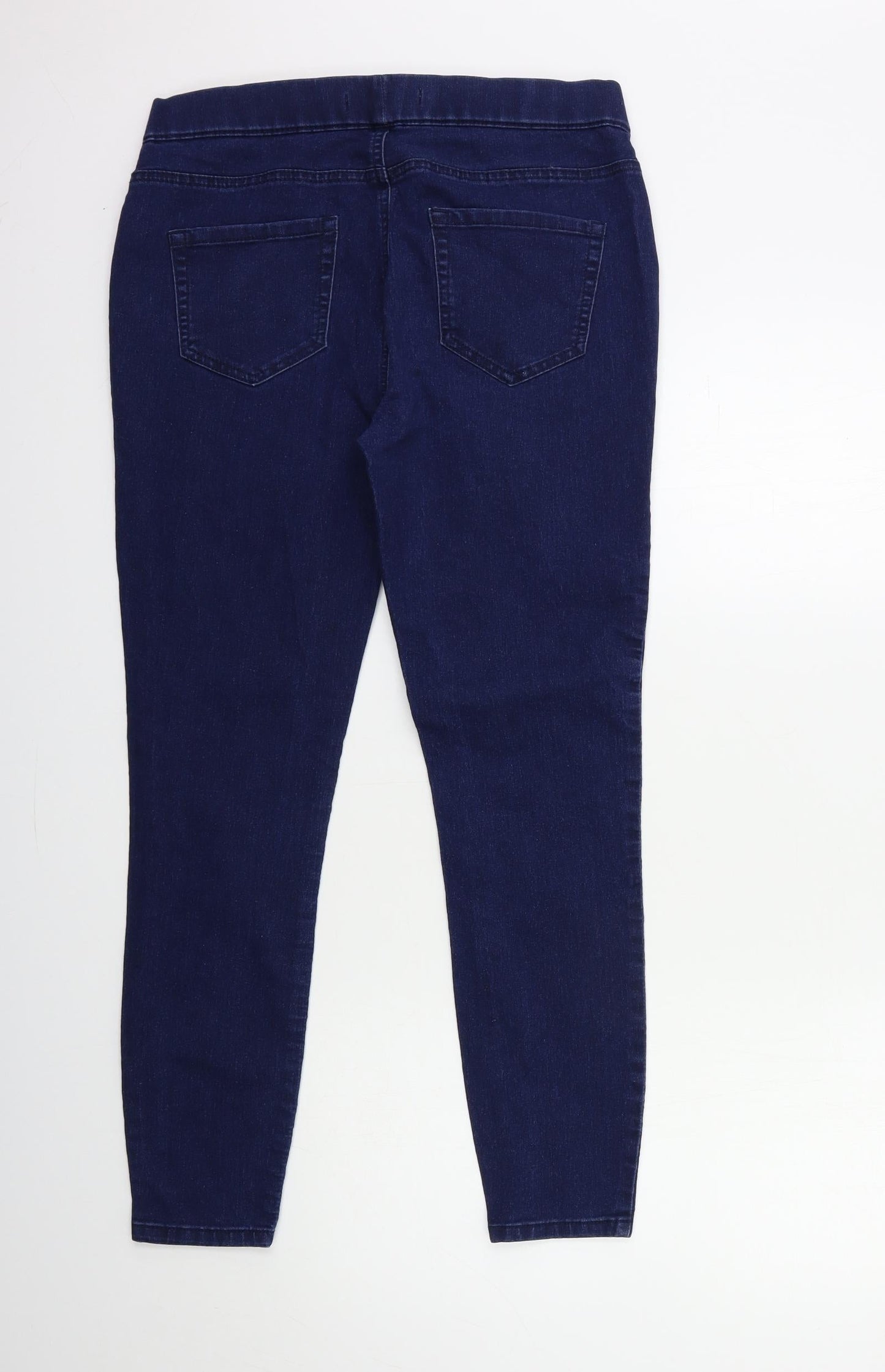 George Womens Blue  Denim Skinny Jeans Size 14 L28 in
