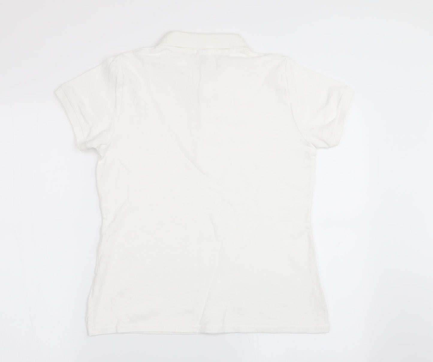 Fruit of the Loom Boys White   Basic Polo Size M