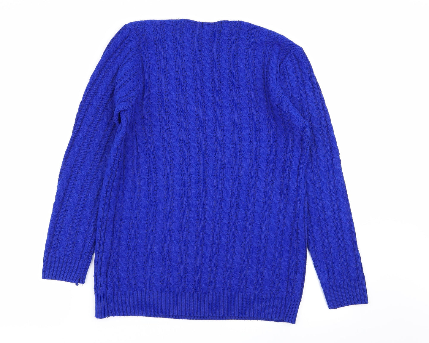 Pulse Womens Blue   Pullover Jumper Size M