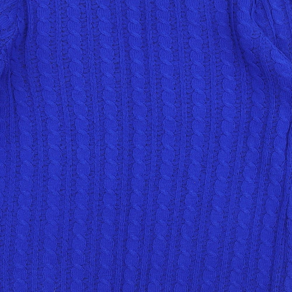 Pulse Womens Blue   Pullover Jumper Size M