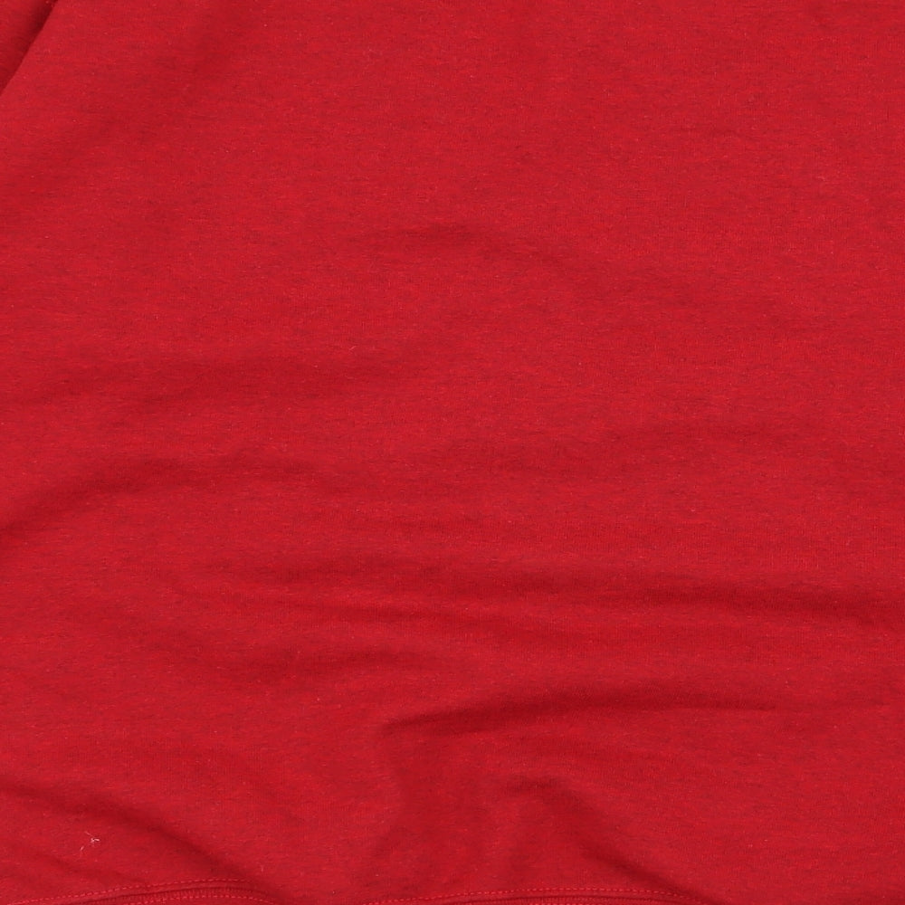 Gildan Womens Red   Pullover Jumper Size S