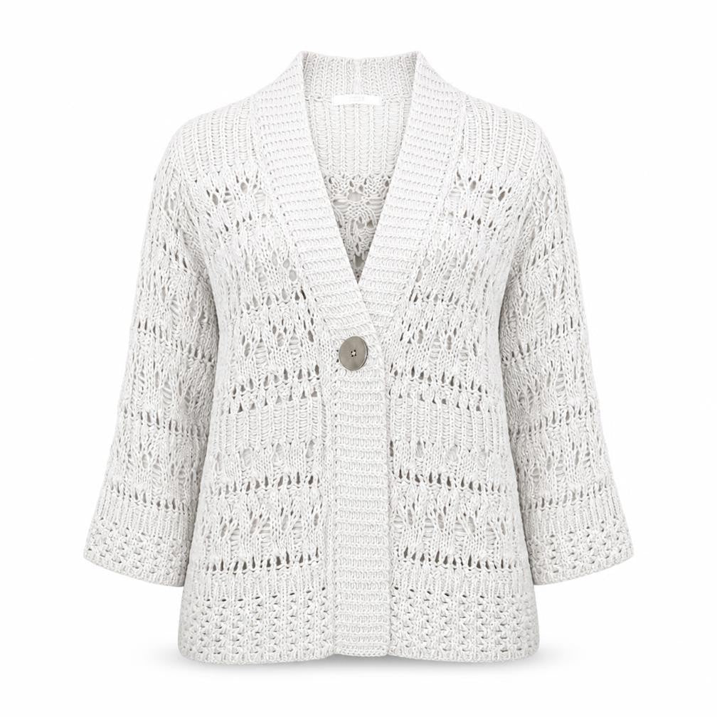 M&S Womens Grey   Cardigan Jumper Size 8