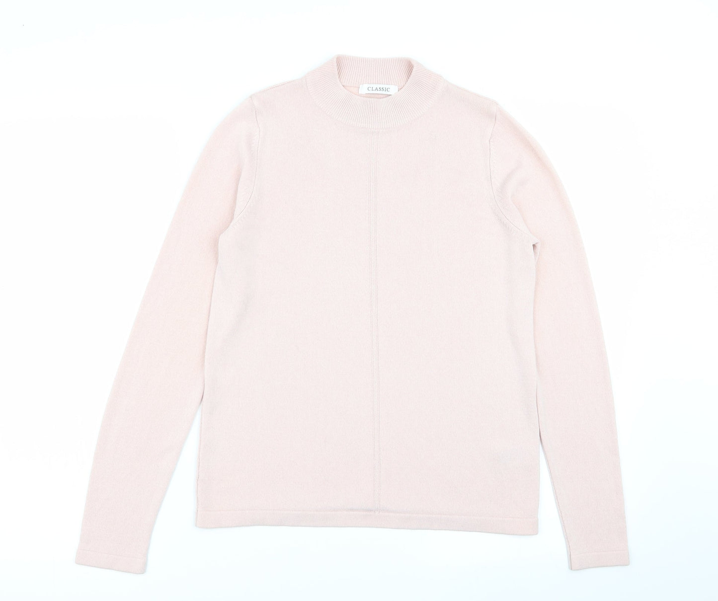 M&S Womens Pink   Pullover Jumper Size 10