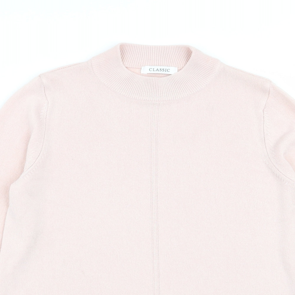 M&S Womens Pink   Pullover Jumper Size 10
