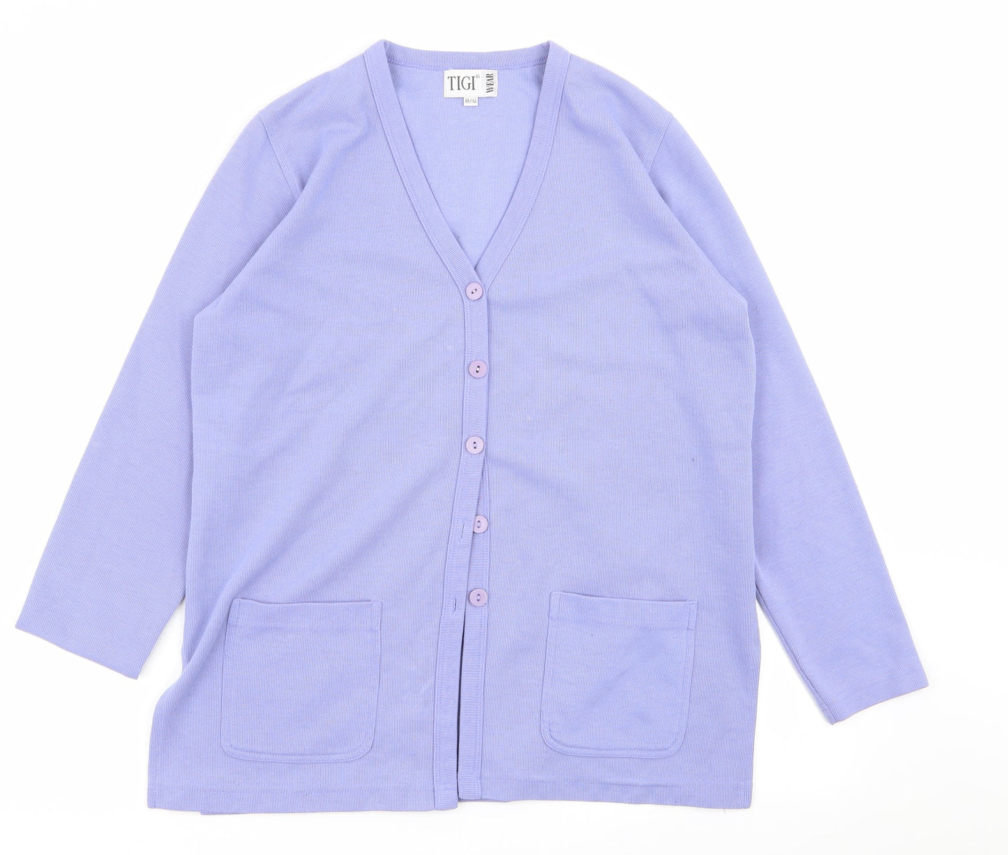 tigi Womens Blue   Cardigan Jumper Size 10
