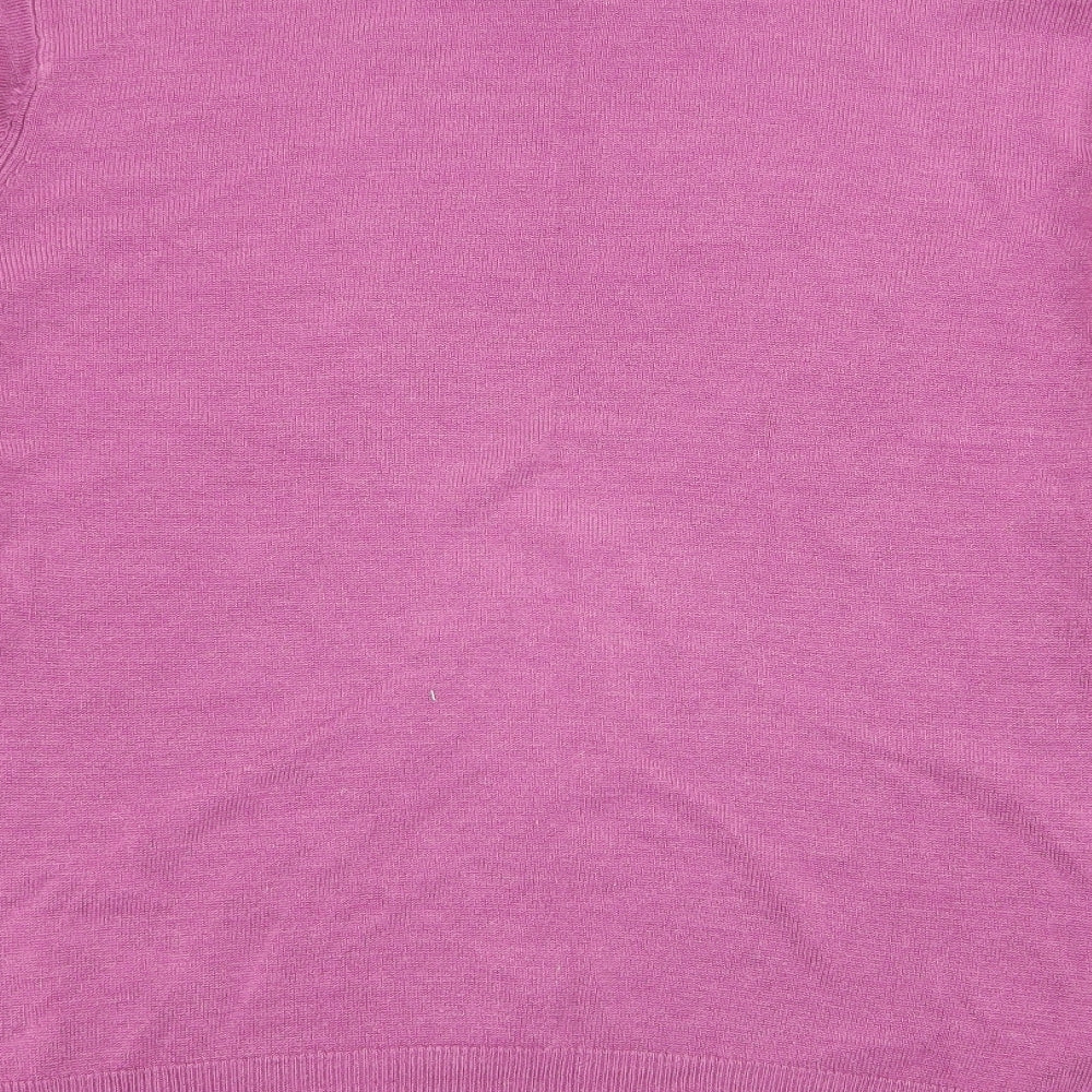 isabelle Womens Pink   Pullover Jumper Size M