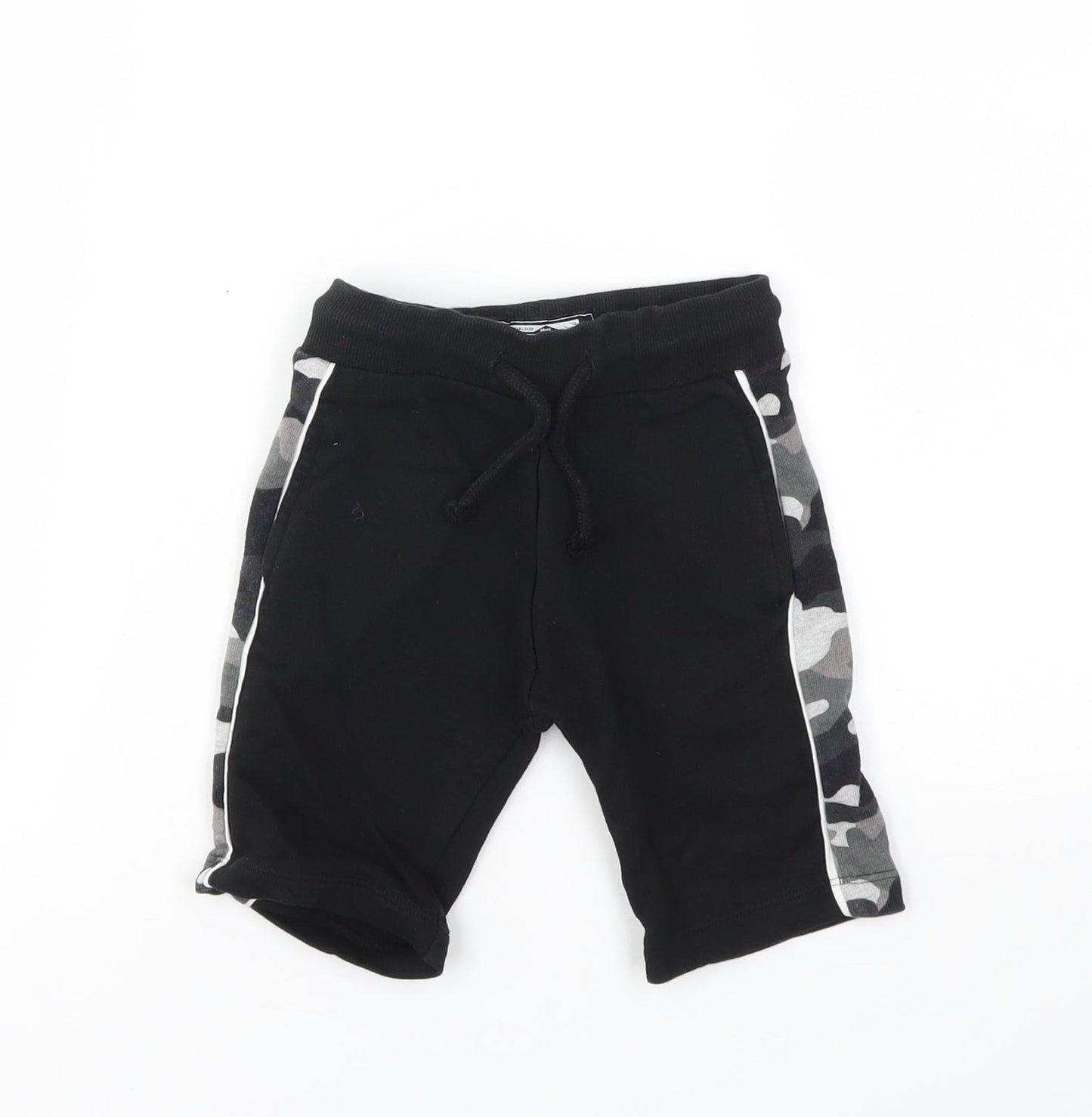 NEXT Boys Black   Sweat Shorts Size 2-3 Years