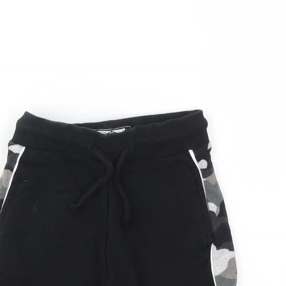 NEXT Boys Black   Sweat Shorts Size 2-3 Years