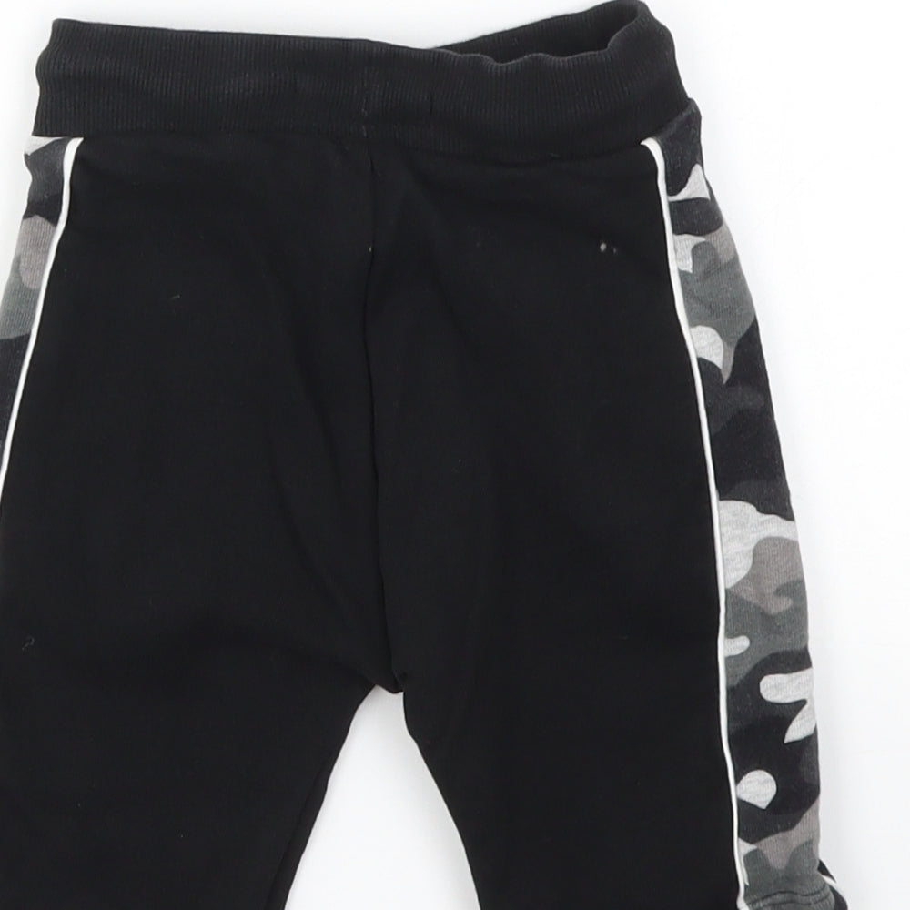 NEXT Boys Black   Sweat Shorts Size 2-3 Years