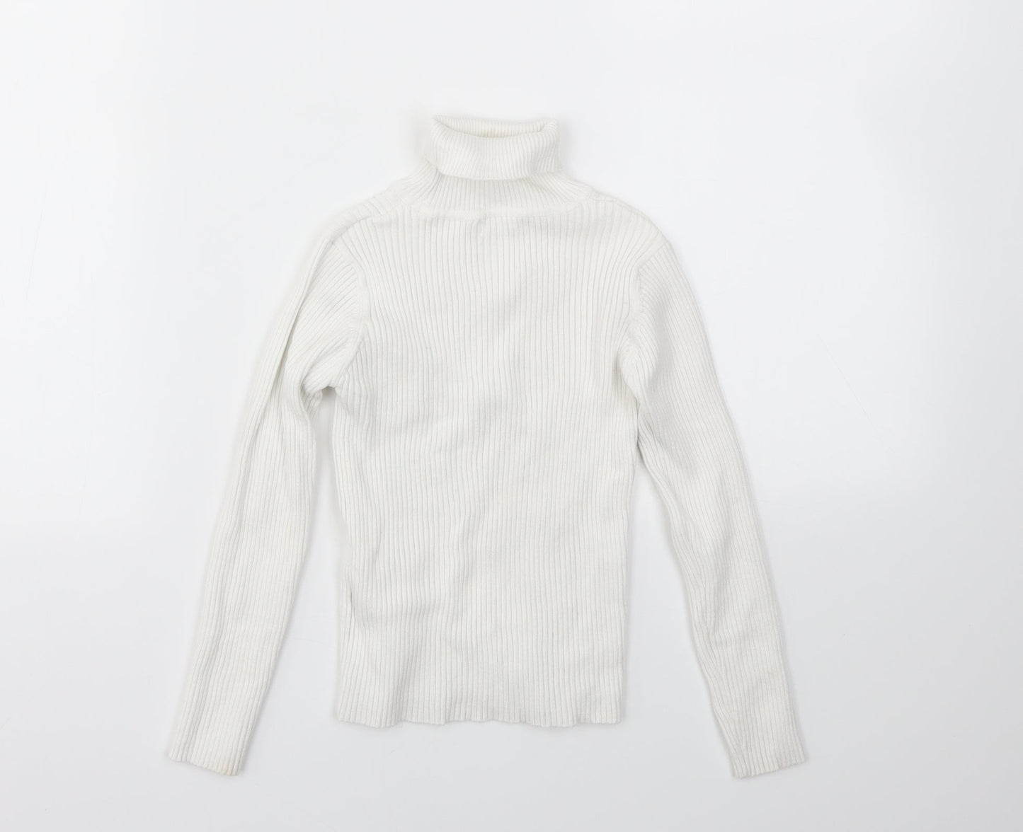 NEXT Girls White   Basic T-Shirt Size 6 Years