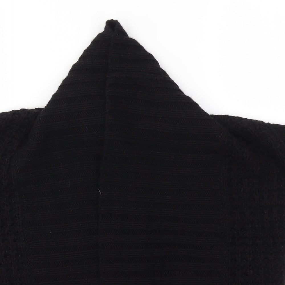 M&S Womens Black   Cardigan Jumper Size 14