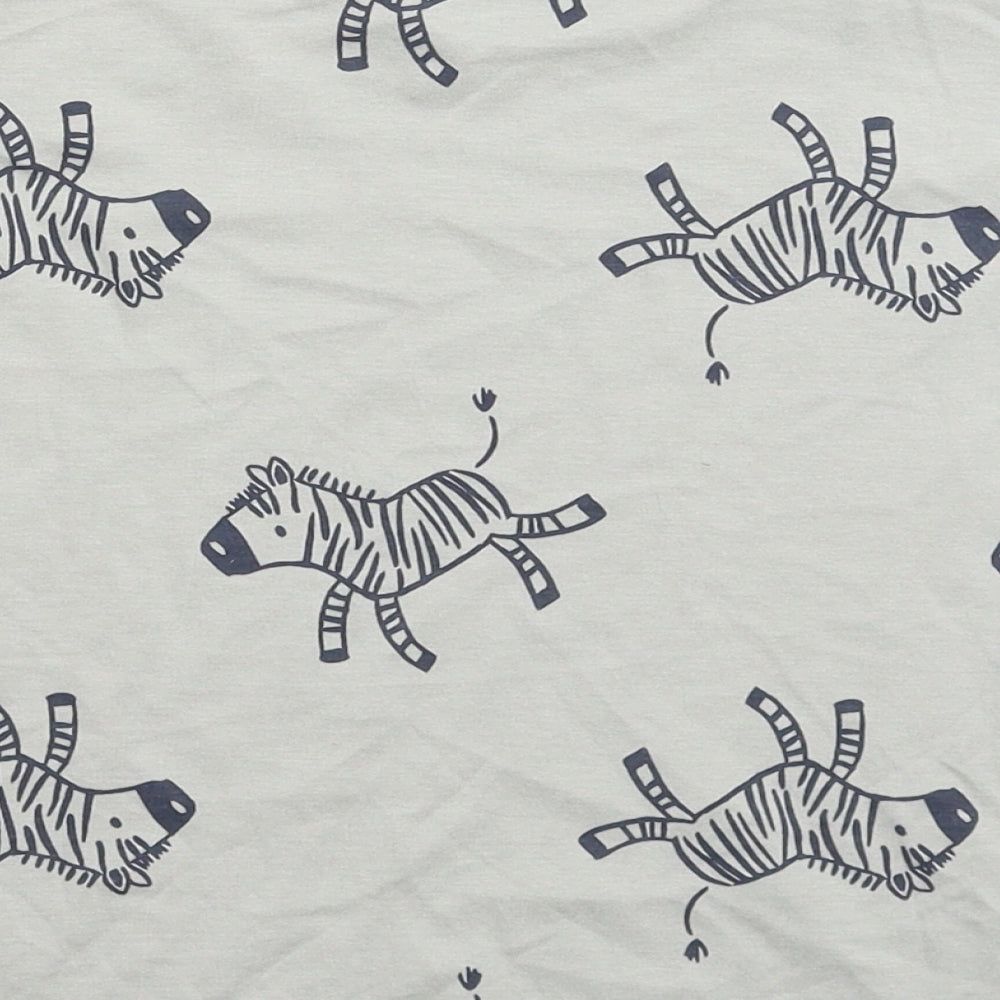 George Boys Grey   Basic T-Shirt Size 5-6 Years