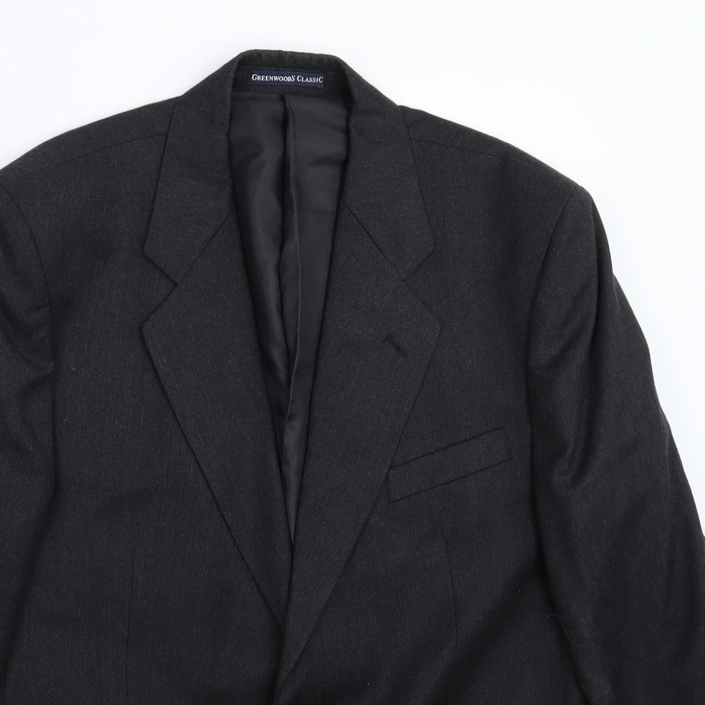 Greenwoods Mens Grey   Jacket Suit Jacket Size 42