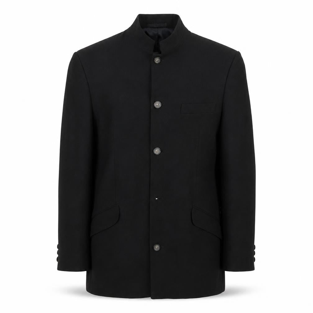 Stone Bridge Mens Black   Jacket Suit Size 38